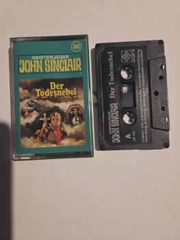 Geisterjäger John Sinclair Folge 103 Der Todesnebel 5-fach Schwarz geschraubt Schwarz mit Weißen Druck 132 Tonstudio Braun